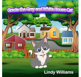 Gracie the Grey and White House Cat